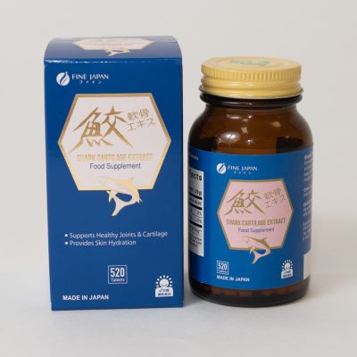 Fine Japan Shark Cartilage bottle containing 520 tablets